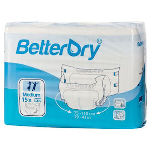 BRIEF BETTERDRY MED 29-43" 4/15